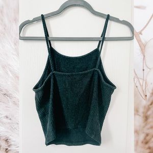 Brandy Melville Simple Charcoal Gray Top